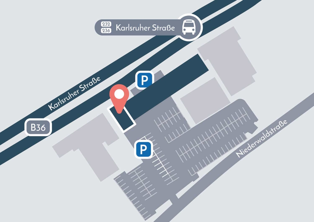 Anfahrt Parkplaetze Boehm